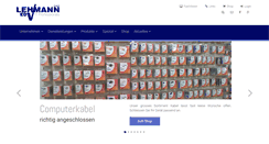 Desktop Screenshot of edv-lehmann.ch